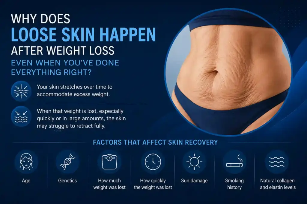 Why Does Loose Skin Happen After Weight Loss Even When You’ve Done Everything Right Waltham's Cross?